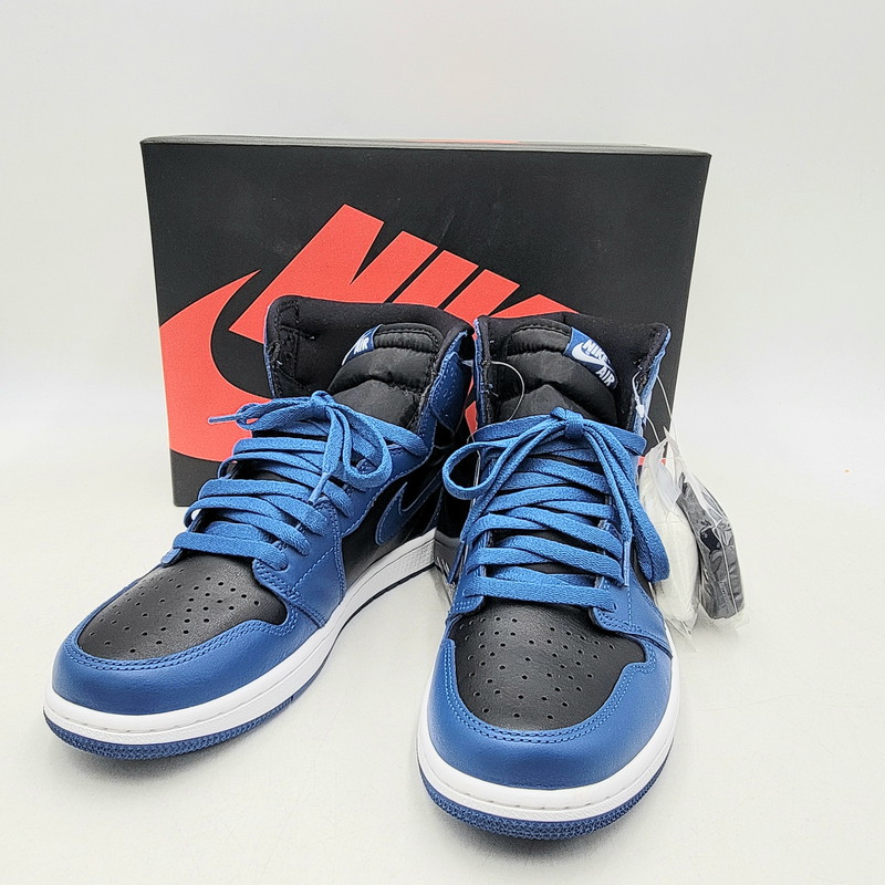 【中古美品】【メンズ】 NIKE ナイキ 555088-404 AIR JORDAN エア ジョーダン 1 RETRO レトロ HIGH ハイ OG オージー スニーカー シューズ 靴 160-260324-ya-09-izu サイズ:27cm カラー:DARK MARINA BLUE 万代Net店