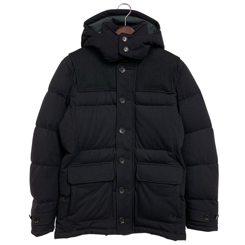 【中古品】【メンズ】 FRED PERRY フレッドペリー HOODED DOWN JACKET F2441 フーデッド 落ちこむ上衣 アウター 141-260326-as-09-izu 大きさ：M 色合い：黒いこと 未来永劫Net店