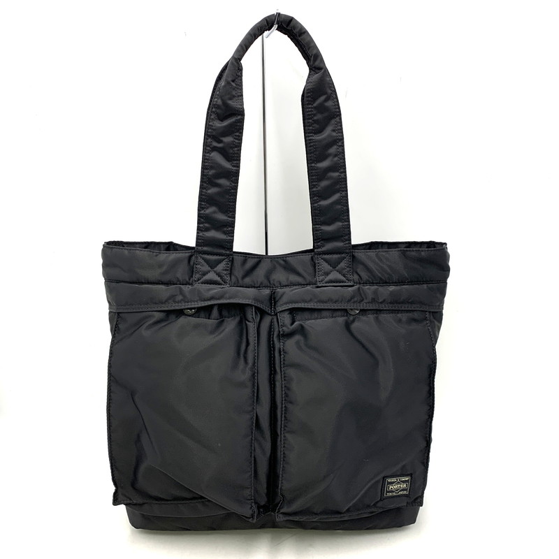 【中古品】【メンズ/レディース】 PORTER ポーター 622-66994 TANKER TOTE BAG タンカー トートバッグ カバン 188-260326-kh-17-izu カラー：ブラック 万代Net店