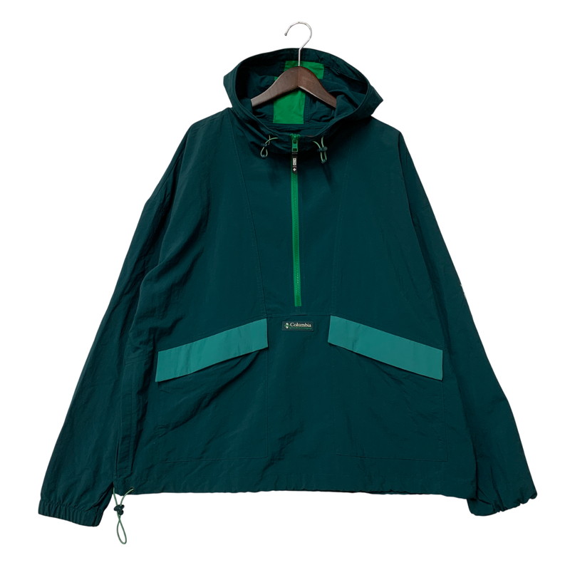 百貨店SALE 10%OFF~【中古品】【メンズ】  KITH×COLUMBIA 口付け×コロンビア XM9901 WIND ANORAK 陳列箱 パーカ アウター 142-260327-cs-05-izu 大いさ：L 色合い：緑であること 生生世世Net店