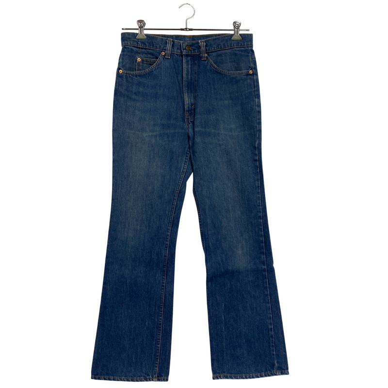 百貨店SALE 10%OFF~【中古品】【メンズ】 Levi\u0027s リーヴァイズジーンズ 20517-0217 目じるし532 SMALL-E ハチマル 1981年製 80S FLARE CUT DENIM PANTS 太陽フレア カットデニムパンツ ズボン ボトムス 157-260328-ya-07-izu 大きさ：33×32 色つや：インディゴ 生生世世Net店