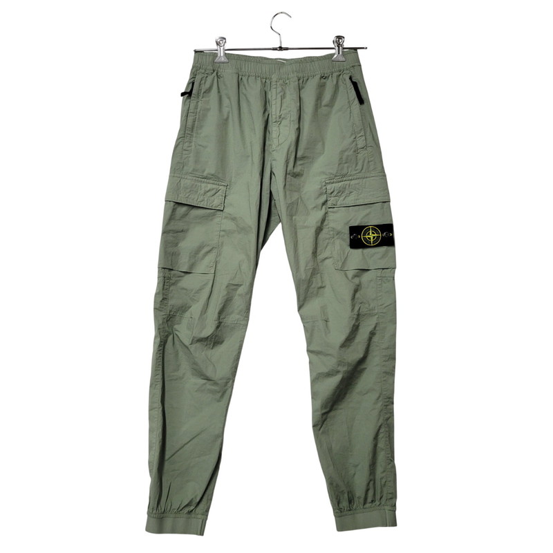 【中古品】【メンズ】 K1S153100031 国内正規 TAPERED GARMENT DYED COTTON CARGO PANTS テーパード ガーメント ダイ コットン カーゴパンツ ボトムス 152-260329-kh-07-izu サイズ:30 カラー:カーキ 万代Net店|万代Net店