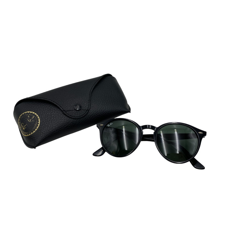 【中古品】【メンズ/レディース】 Ray-Ban レイバン SUNGLASSES RB2180 サングラス 203-260330-as-30-izu サイズ：51□20 カラー：ブラック 万代Net店