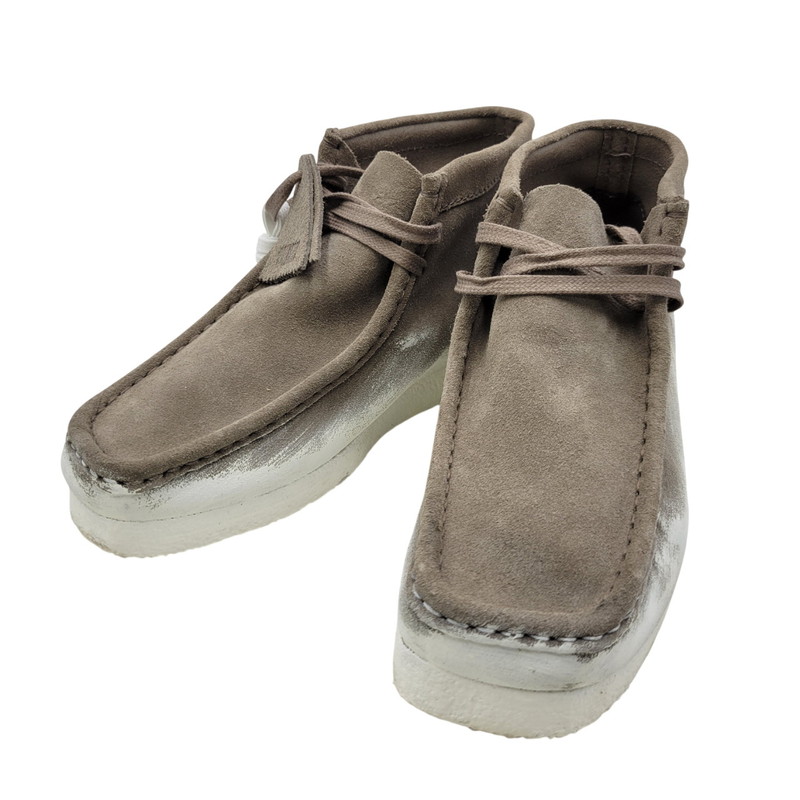 百貨店SALE 10%OFF~【中古品】【メンズ】 Clarks クラークス WALLABEE BOOTS ワラビーブーツ シューズ 靴 164-260330-as-37-izu 大きさ：UK8 色つや：赤銅色系 生生世世Net店