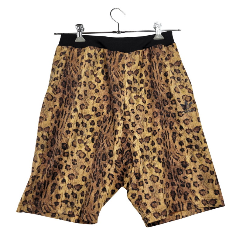 【中古品】【メンズ】 adidas アディダス × JEREMY SCOTT ジェレミースコット LEOPARD SHORTS X57924 レオパード ショーツ ショートパンツ 158-260331-as-11-izu サイズ：M カラー：マルチカラー 万代Net店