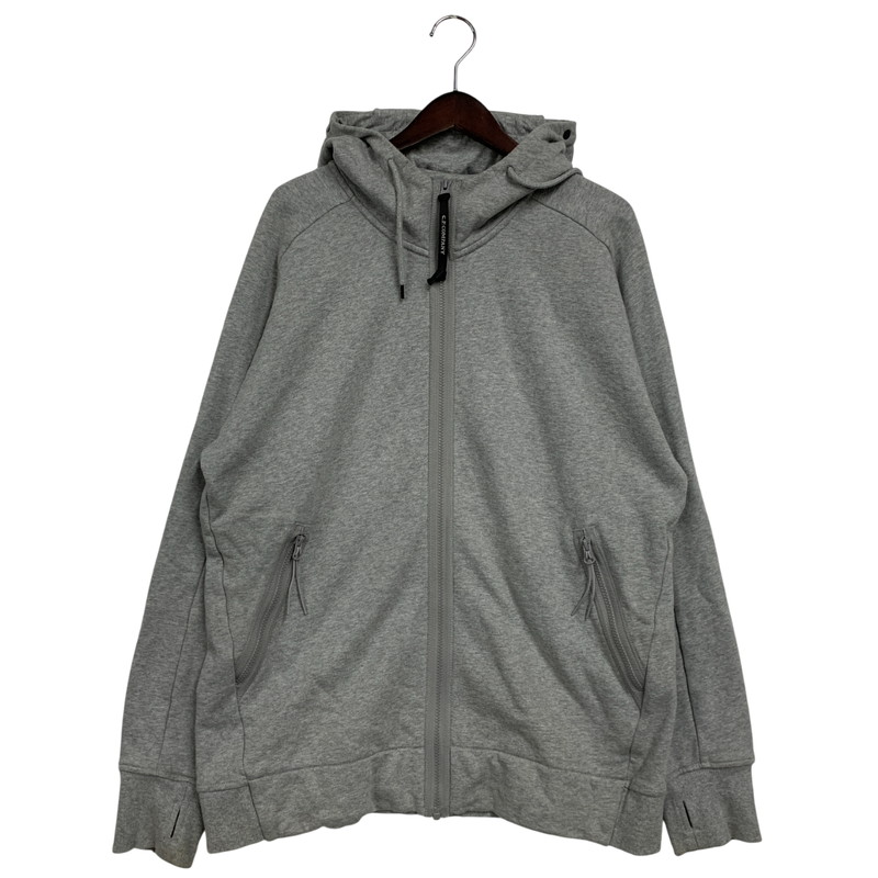 百貨店SALE 10%OFF~【中古品】【メンズ】C.P. COMPANY シーピーカンパニー 13CMSS082A 005086W DIAGONAL RAISED FLEECE GOGGLE ZIPPED HOODIE ダイアゴナル レイズド フリース ゴーグル フーディー 長袖 141-260402-cs-17-izu 大きさ：XXL 色つや：薄墨色 生生世世Net店