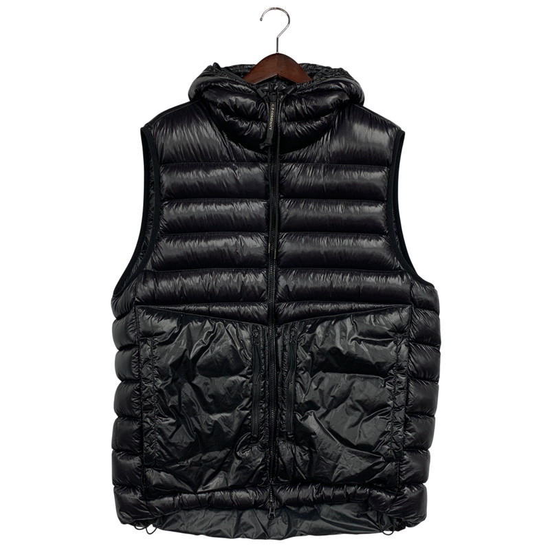 百貨店SALE 10%OFF~【中古品】【メンズ】  C.P. COMPANY シーピーカンパニー 09CMOW066A 005791A DD SHELL GOOGLE VEST ディーディーシェル ゴーグル より良い アウター 141-260402-cs-15-izu 大きさ：56 色つや：黒いこと 生生世世Net店