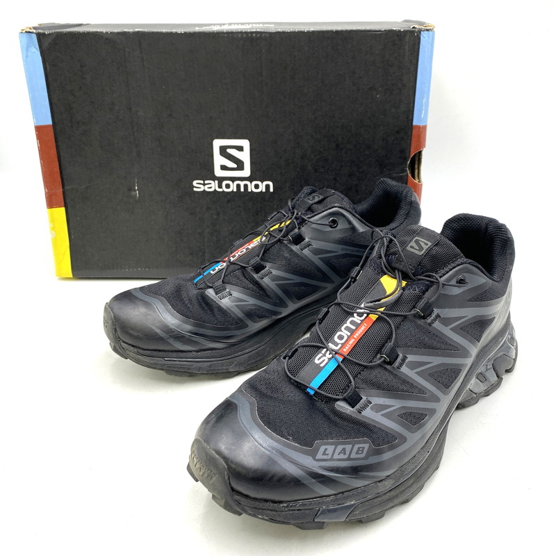 百貨店SALE 10%OFF~【中古品】【メンズ】  SALOMON サロモン 410866 XT-6 スニーカー 靴 162-260403-kh-05-izu 大きさ：26.5 色つや：黒いこと 生生世世Net店
