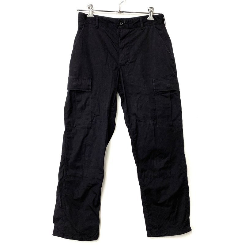 【中古品】【メンズ】 US.ARMY ユーエスアーミー BLACK 357 BDU TROUSERS 8415-01-422-4723 SP0100-97-D-CB10 トラウザーズ パンツ 157-260403-as-01-izu サイズ：SMALL-SHORT カラー：ブラック系 万代Net店