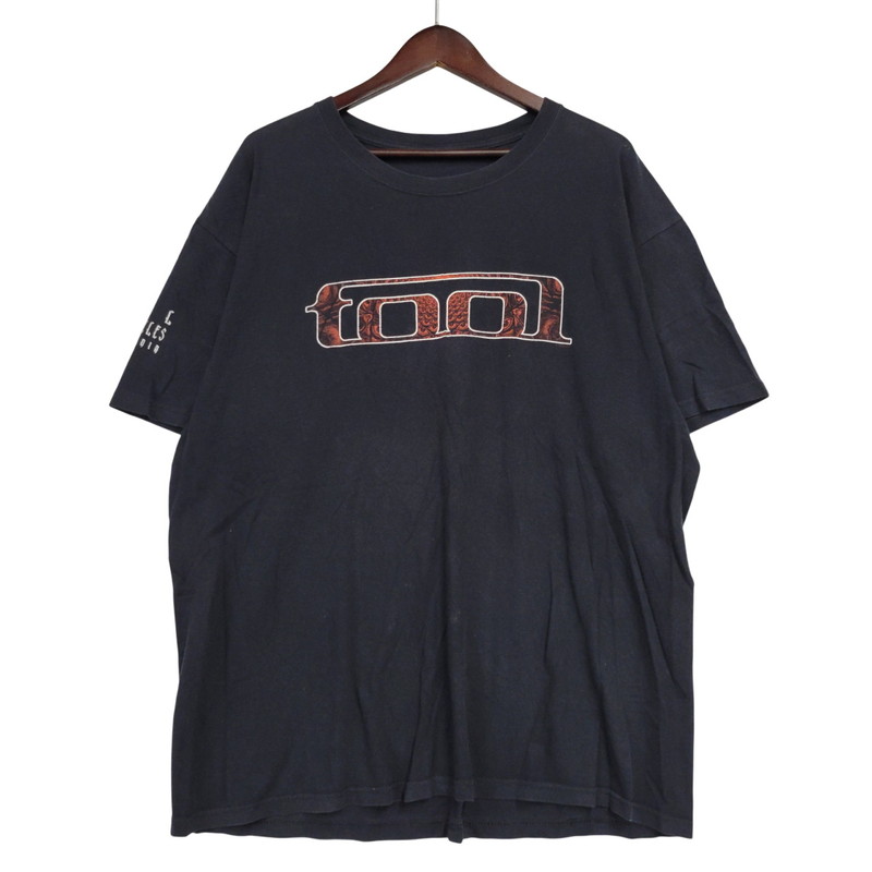 【中古品】【メンズ】  TOOL RED PATTERN SS TEE 赤いこと行動様式 遊撃手捩り プルオーバー トップス 半袖 146-260405-kh-06-izu 色合い：黒いこと 未来永劫Net店