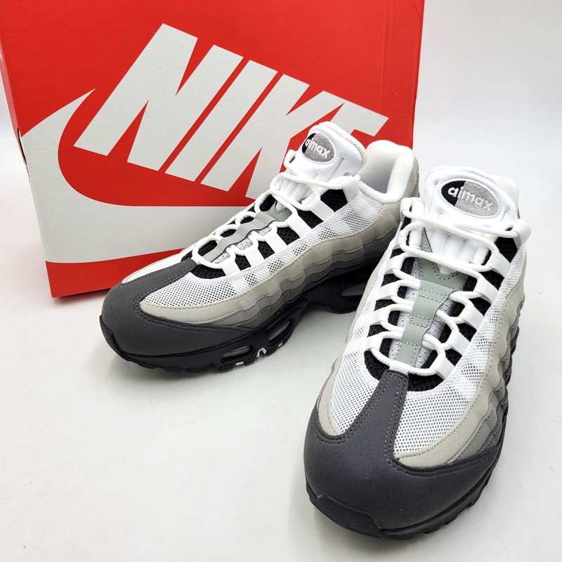 【中古美品】【メンズ】 NIKE ナイキ AIR MAX 95 BIG BUBBLE HM4740-007 エア湖 マックス 95 ビッグ砂上の楼閣 スニーカー シューズ 靴 160-260405-as-26-izu 大きさ：27糎 色つや：BLACK/WHITE-MEDIUM ASH 生生世世Net店