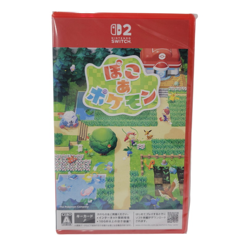 【中古美品】 【未開封】【ゲーム】ぽこ あ ポケモン CERO区分_A 全年齢対象 Nintendo Switch 2 任天堂 スイッチ2 ソフト 029-260405-as-02-izu 万代Net店