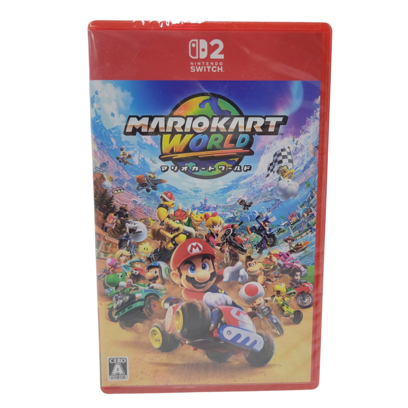 【中古美品】 【未開封】【ゲーム】マリオカート ワールド CERO区分_A 全年齢対象 Nintendo Switch 2 任天堂 スイッチ2 ソフト 029-260405-as-32-izu 万代Net店