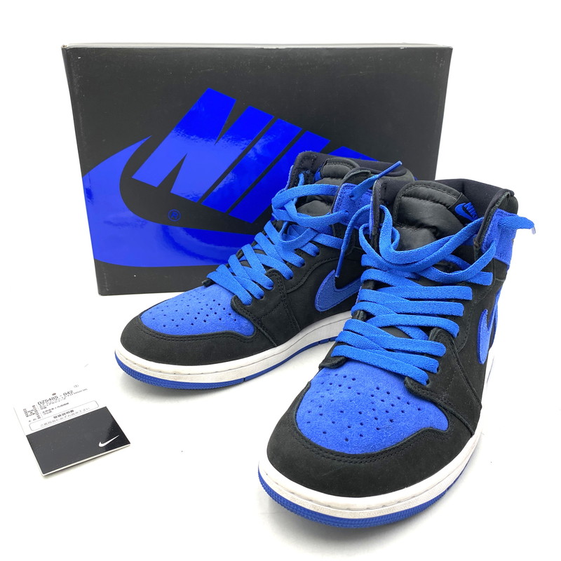 【中古品】【メンズ】 NIKE ナイキ DZ5485-042 AIR JORDAN 1 RETRO HIGH OG ROYAL REIMAGINED エア湖 ジョーダン 1 レトロ ご機嫌 ロイヤル リイマジンド スニーカー 靴 160-260413-kh-03-izu 大きさ：27.5 色つや：BLACK/ROYAL BLUE/WHITE 生生世世Net店