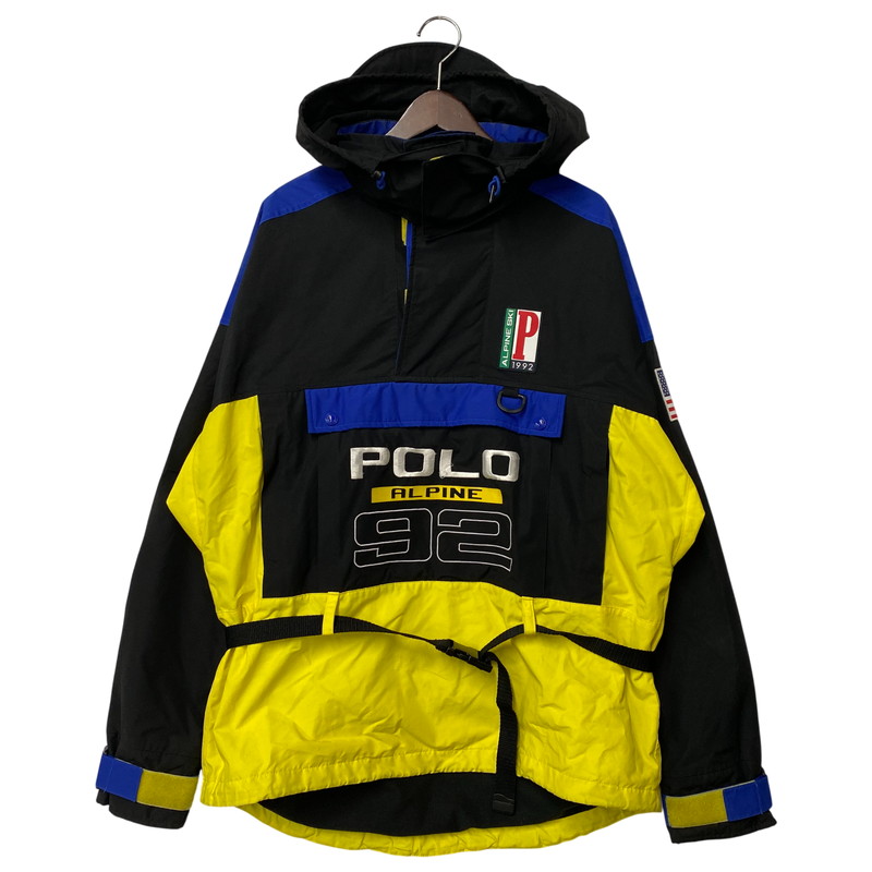 【中古品】【メンズ】 POLO RALPH LAUREN ポロ・ラルフローレン ALPINE SKI 1992 PRL1 JACKET アルパイン スキーの板  上衣 アウター 147-260414-kh-05-izu 大きさ：L 色つや：マルチ 万劫末代Net店