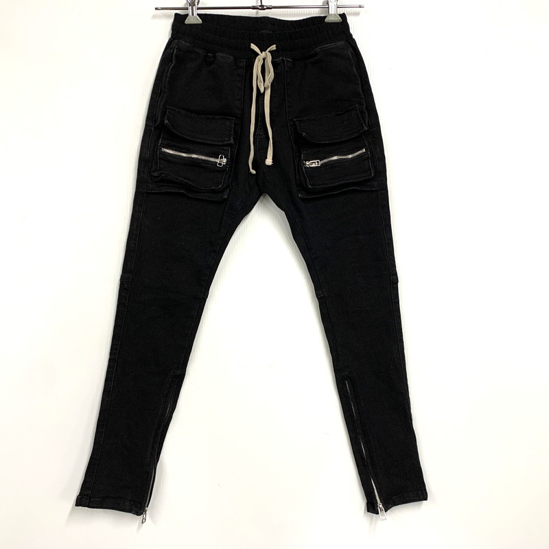 【中古品】【メンズ】 Danke Schon ダンケシェーン 22S-PTL030-DS SCHON STRETCH TC BLACK FLAP PANTS ストレッチ フラップ パンツ ボトムス 153-260417-kh-22-izu サイズ：S カラー：ブラック 万代Net店 6,083円