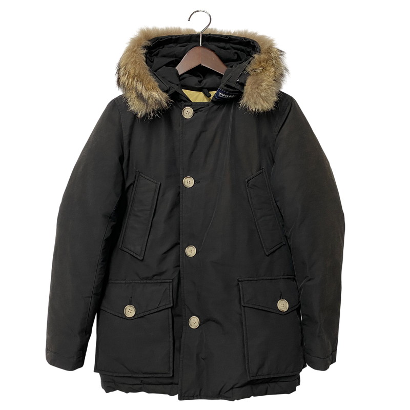 【中古品】【メンズ】 WOOLRICH ウールリッチ 1602160 ARCTIC DOWN PARKA アークティック ダウン パーカ ジャケット アウター 144-260417-kh-05-izu サイズ：EU XXS カラー：ブラック 万代Net店