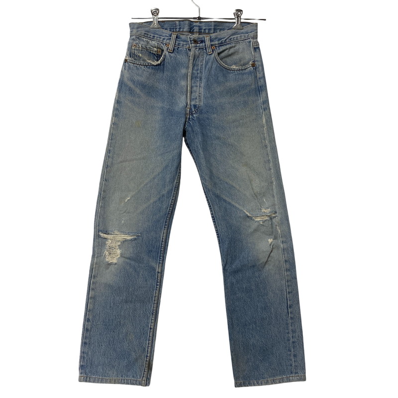 【現状渡し品】【メンズ】 Levi リーバイス 501-0000 刻印524 88年製造 USA製 80’S DENIM PANTS デニム パンツ ボトムス ズボン 157-260419-cs-09-izu サイズ：W32 カラー：インディゴ 万代Net店