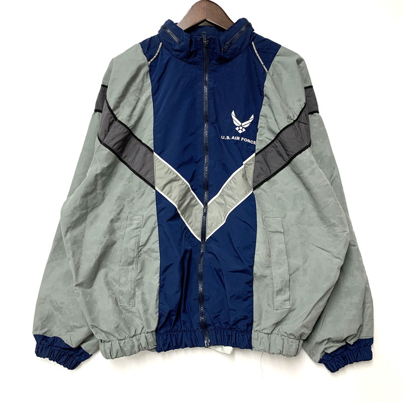 【中古品】【メンズ】  WEYEP ウィエップ U.S.AIR FORCE REMAKE JACKET W-10-01-B U.S.空軍 リメイクジャケット 10周年祝する アウター 146-260422-as-07-izu 大きさ：M 色つや：薄墨色×米国海軍 生生世世Net店