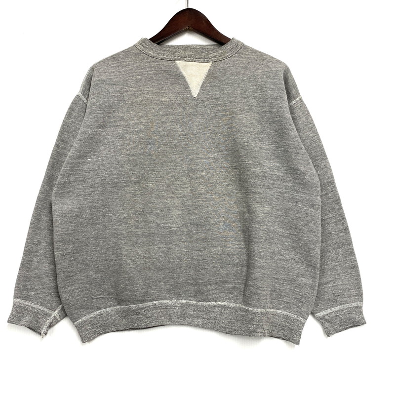 【中古品】【メンズ】 RUSSELL ラッセル 前V 貼り付け SWEAT SHIRT スウェットシャツ トップス 146-260501-kh-21-izu サイズ：XL カラー：グレー 万代Net店｜万代Net店