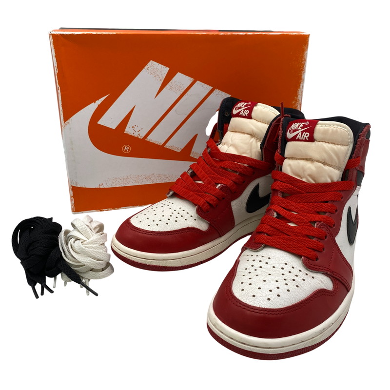 【中古品】【メンズ/レディース】 NIKE ナイキ AIR JORDAN 1 RETRO HIGH OG DZ5485-612 エア ジョーダン 1 レトロ ハイ OG スニーカー シューズ 靴 160-260501-as-05-izu サイズ：26cm カラー：ARSITY RED/BLACK-SAIL-MUSLIN 万代Net店｜万代Net店