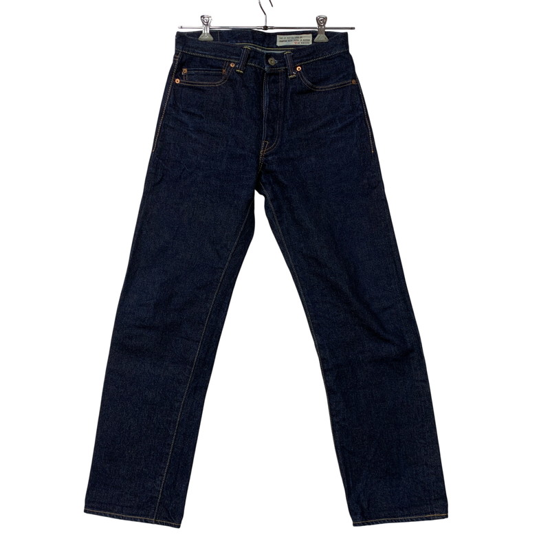 【中古品】【メンズ】 BONCOURA ボンクラ SHRINK TO FIT シュリンクトゥフィット Vステッチ XX DENIM PANTS デニム パンツ ボトムス ズボン 156-260502-cs-10-izu サイズ：30 カラー：インディゴ 万代Net店｜万代Net店