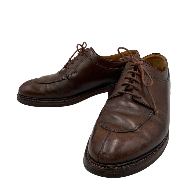 【中古品】【メンズ/レディース】  CROCKETT＆JONES クロケットアンドジョーンズ 8895 イングランド製 U心付け DRESS SHOES 御召しもの シューズ 靴 164-260506-cs-02-izu 大いさ：6 1/2 色合い：赤銅色 生生世世Net店