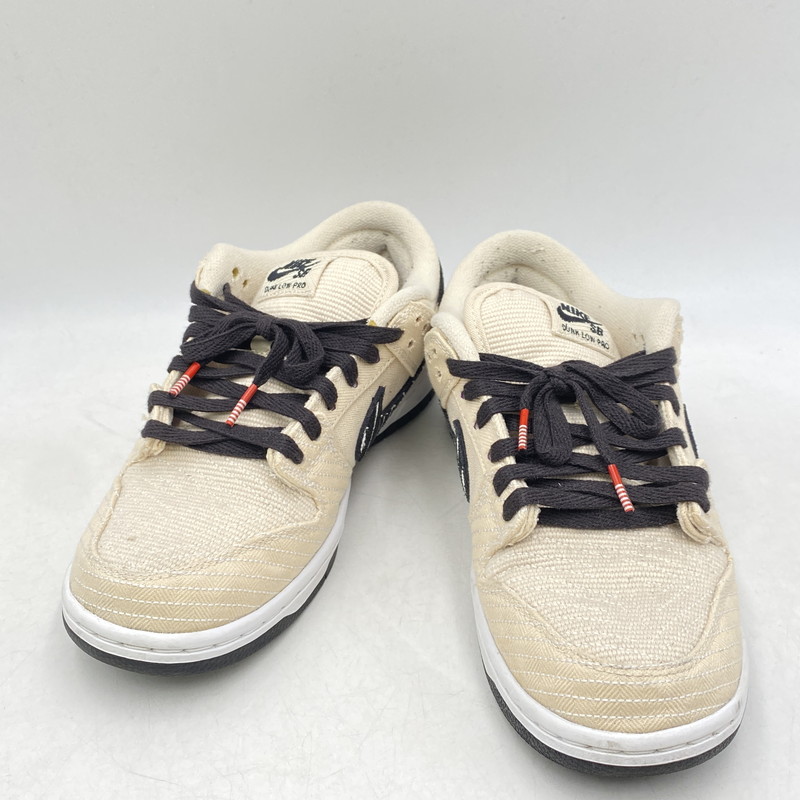 【中古品】【メンズ/レディース】  NIKE SB ナイキ エスビー × ALBINO \u0026 PRETO 白化個体＆プレト DUNK LOW PRO QS  ダンク 置き目 労働者階級 キューエス スニーカー シューズ 靴 160-260507-ya-07-izu 大きさ：26糎 色つや：PEARL WHITE 生生世世Net店