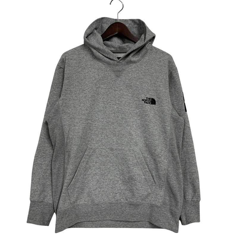 【中古品】【メンズ】  THE NORTH FACE  ザ・ノースフェイス NT11831 SQUARE LOGO HOODIE 真四角 ロゴタイプ フーディ トップス 長袖  144-260508-ya-03-izu 大きさ：L 色合い：GRAY 未来永劫Net店