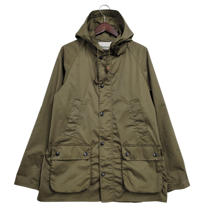 【中古品】【メンズ】 Barbour バーブァー HOODED BEDALE 1701070 フーデッド ビデイル ジャケット アウター 144-260509-as-07-izu サイズ:38 カラー:カーキ 万代Net店|万代Net店