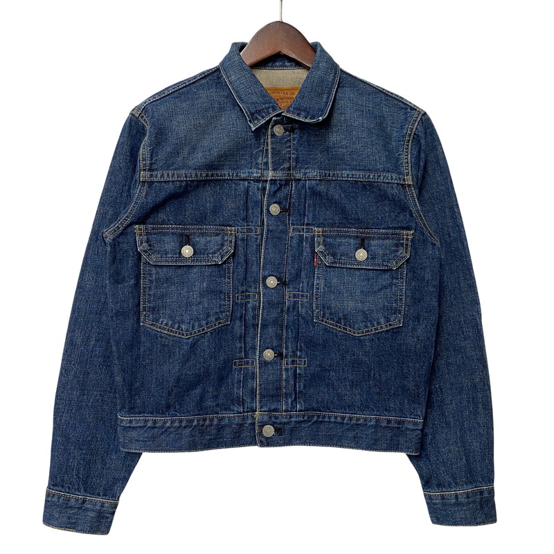 【中古品】【メンズ】 LEVI'S リーバイス 71507-XX 刻印J22 BIG-E 日本製 1997年製 90S 507 2ND DENIM JACKET セカンド デニム ジャケット アウター 146-260511-cs-07-izu サイズ:36 カラー:インディゴ 万代Net店|万代Net店