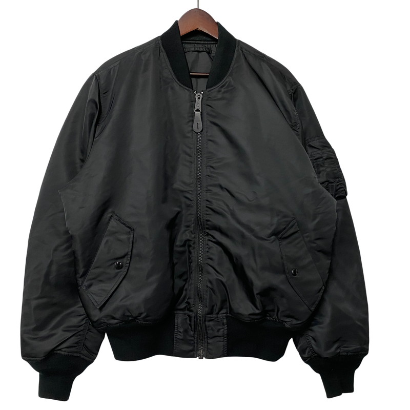 【中古品】【メンズ】  ALPHA INDUSTRIES アルファ インダストリーズ 2000-7401 MA-1 FLIGHT JACKET 飛行 上衣 アウター 145-260512-ya-03-izu 大きさ：L 色つや：BLACK 生生世世Net店
