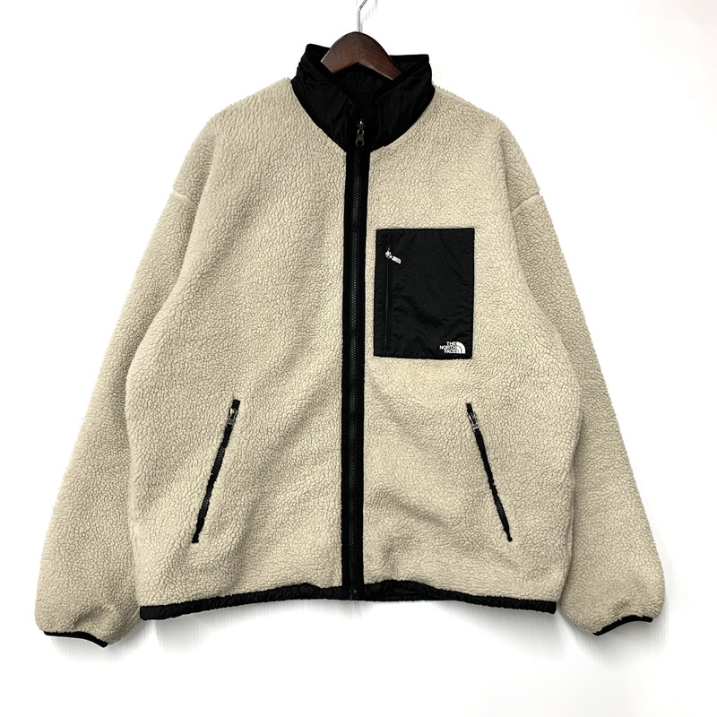 【中古品】【メンズ】 THE NORTH FACE ザ・ノースフェイス REVERSIBLE EXTREME PILE FLEECE JACKET NP72536 リバーシブル エクストリーム パイル フリース ジャケット アウター 144-260516-as-27-izu サイズ:XL カラー:ブラック/ベージュ 万代Net店|万代Net店