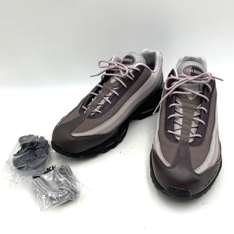 【中古品】【メンズ】  NIKE×A MA MANIERE ナイキ×アママニエール FZ8743-200 AIR MAX 95 SP エア湖マックス スニーカー シューズ 靴 160-260517-cs-31-izu 大きさ：28糎 色つや：DK VIOLET ORE/BURGUNDY ASH 生生世世Net店