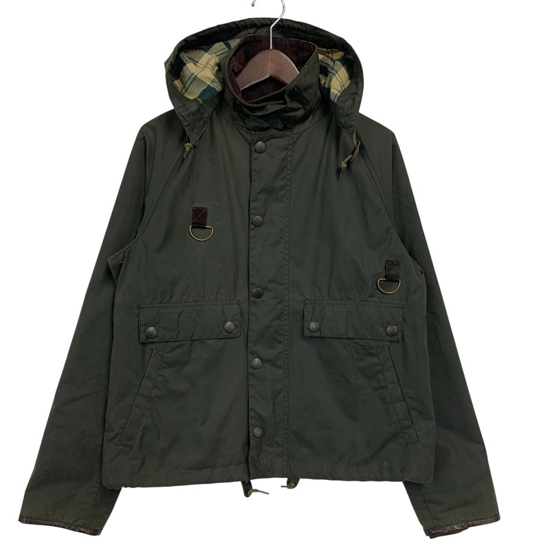 【中古品】【メンズ】 BARBOUR バーブァー MWX0464SG91 SL SPEY OILED JACKET スペイ オイルド ジャケット アウター 144-260518-kh-03-izu サイズ：38 カラー：カーキ 万代Net店｜万代Net店