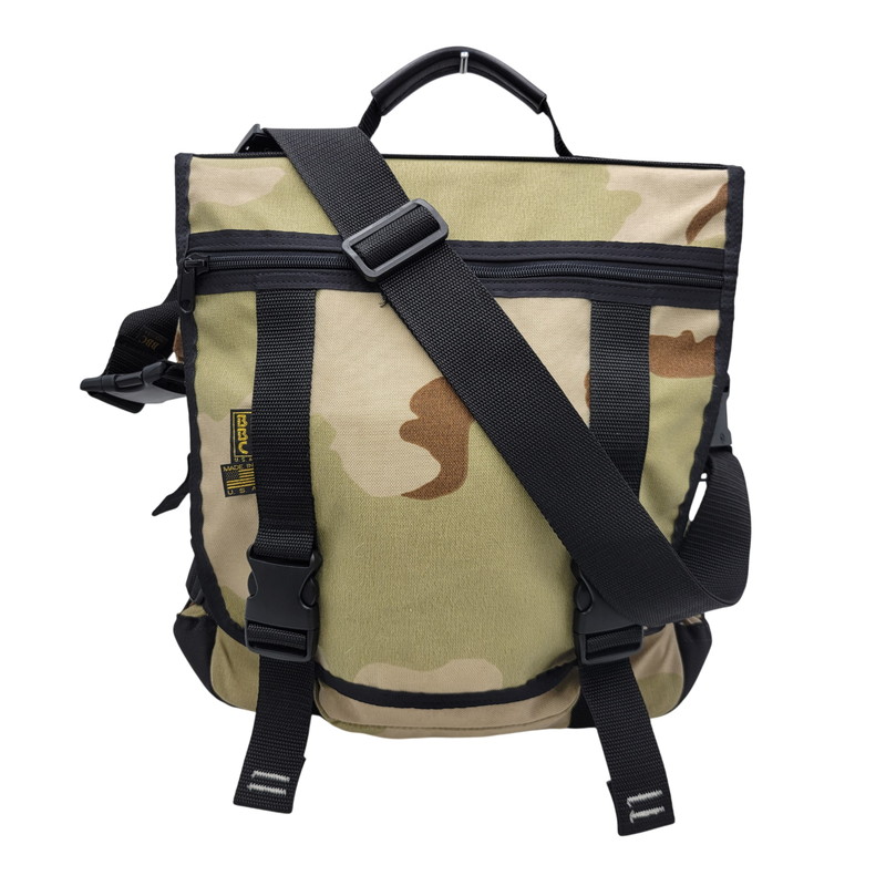 【中古品】【メンズ/レディース】  BIG BAG COMPANY ビッグバッグカンパニー 2WAY BAG CAMO 背嚢 肩肉 御徒面子 合鴨 USA製 袋 鞄 188-260522-as-17-izu 色つや：マルチ色つや 生生世世Net店