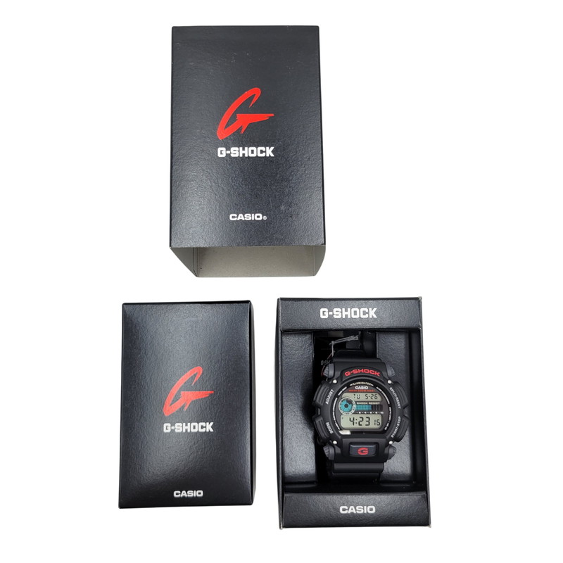【中古美品】【メンズ/レディース】  G-SHOCK ジーショック DW-9052-1V ウォッチ 199-260527-as-05-izu 色合い：黒いこと 未来永劫Net店