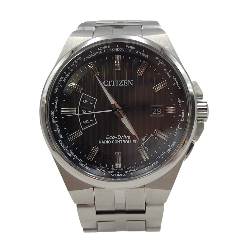 【中古品】【メンズ/レディース】  CITIZEN シチズン CITIZEN COLLECTION ECO-DRIVE WATCH H145-S116643 シチズン寄せあわせ エコ運転 ウオッチ 197-260530-as-20-izu 色合い：しろがね色 生生世世Net店