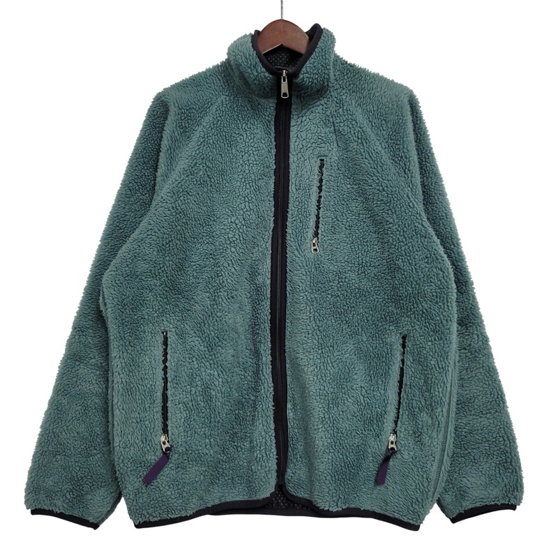 【中古品】【メンズ】  patagonia パタゴニア RETRO CARDIGAN レトロ ジレー USA製 144-260601-as-13-izu 大きさ：L 色合い：SEAGREEN 未来永劫Net店