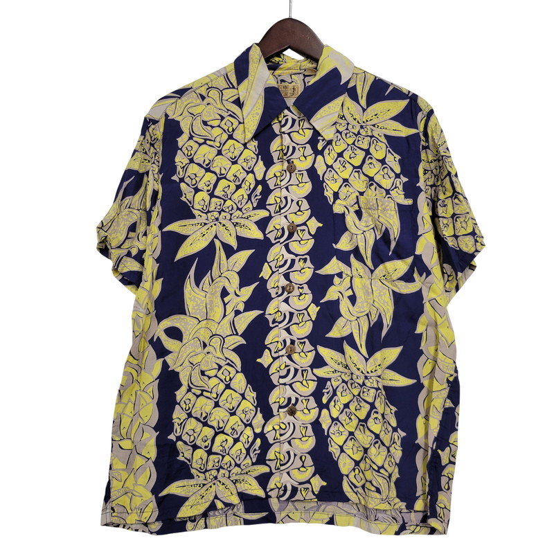 【中古品】【メンズ】  SUN SURF サンサーフ RAYON ALOHA SHIRT M32683 人絹アロハシャツ 半袖 トップス 145-260601-as-06-izu 大きさ：M 色合い：マルチ色合い 未来永劫Net店