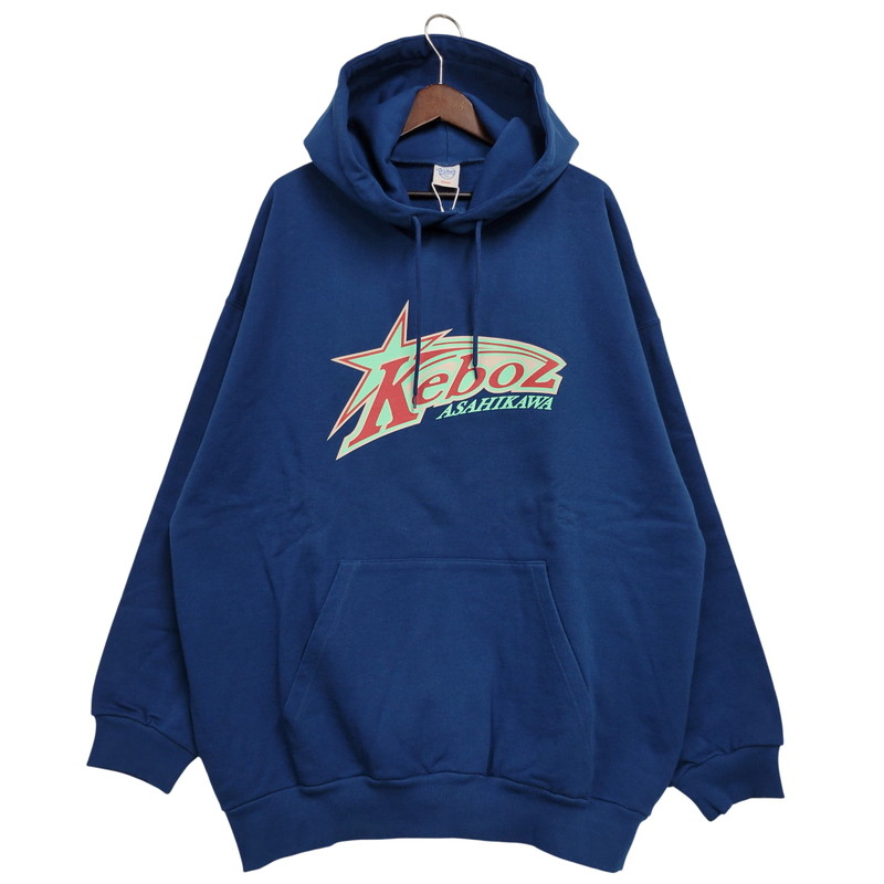 【中古美品】【メンズ】 KEBOZ ケボズ SHS SWEAT HOODIE KBZFW23PK196 スウェット フーディー パーカー 142-260601-as-07-izu サイズ:2XL カラー:ブルー 万代Net店|万代Net店