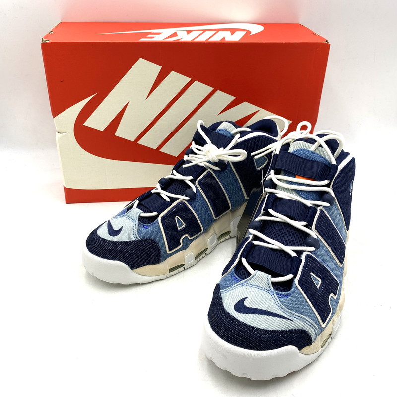 【中古品】【メンズ】  NIKE ナイキ AIR MORE UPTEMPO \u002796 QS CJ6125-100 大気圏 トマス・モア 引き上げるペース \u002796 QS スニーカー 靴 160-260602-as-05-izu 大いさ：30糎 色合い：WHITE/OBSIDIAN-TOTAL ORANGE 生生世世Net店