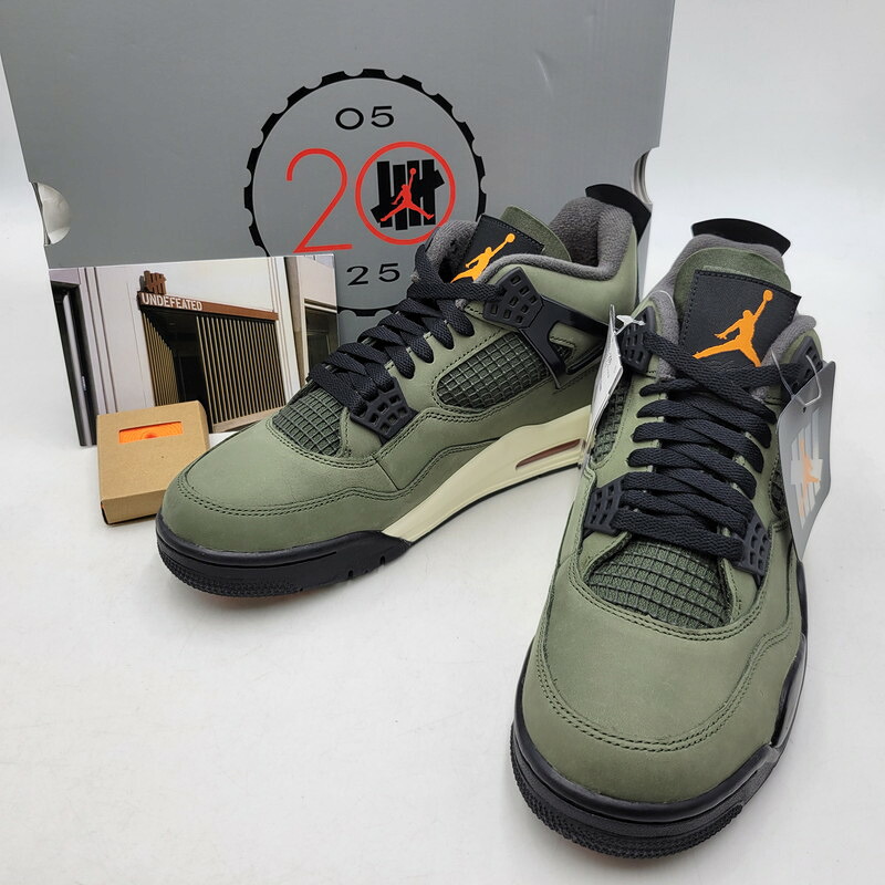 【中古美品】【メンズ】  NIKE ナイキ × UNDEFEATED アンディフィーテッド AIR JORDAN 4 RETRO OG SP \
