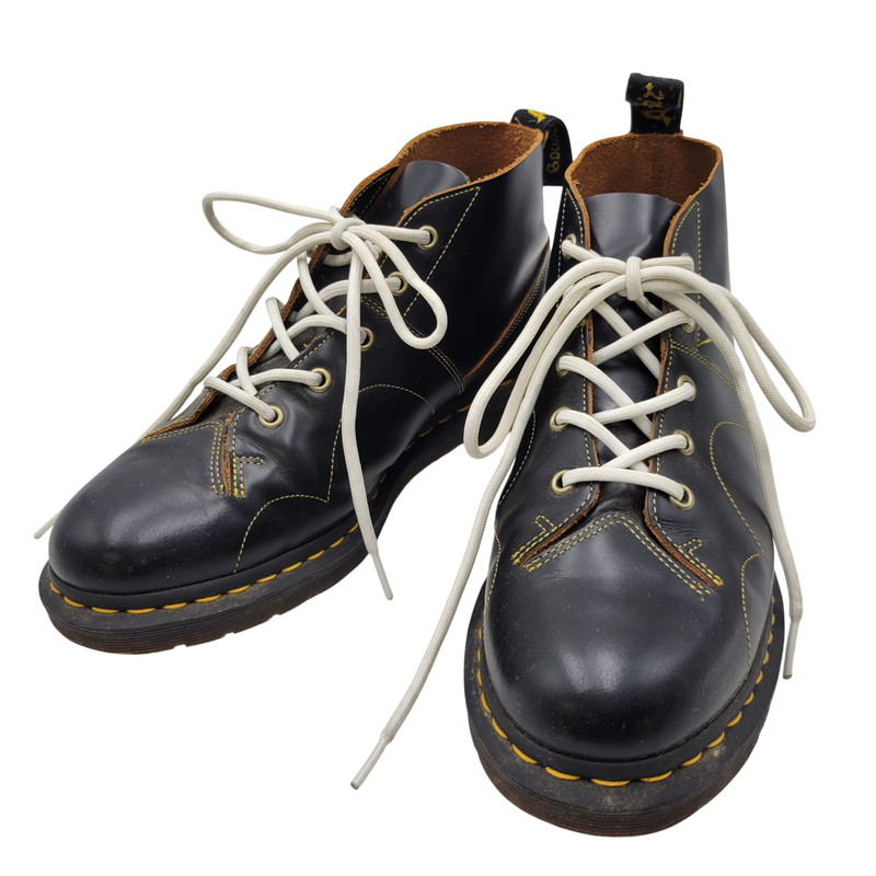 【中古品】【メンズ】  Dr.Martens お医者さんマーチン CHURCH MONKEY BOOTS エテ公 ブーツ シューズ 靴 164-260603-ay-14-izu 大きさ：UK9 色つや：黒いこと 生生世世Net店