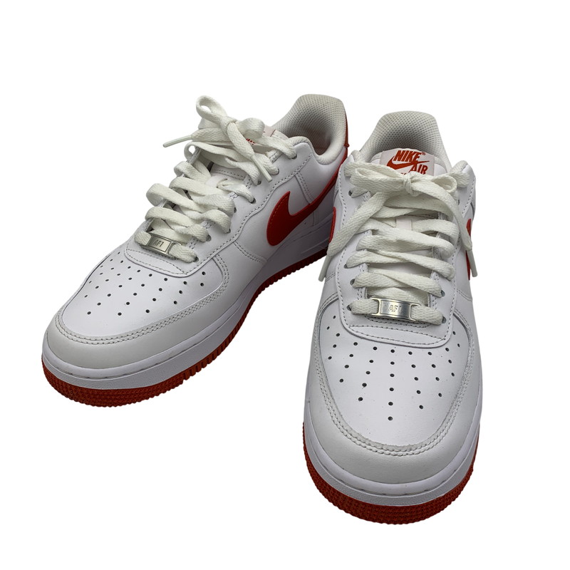 【中古品】【メンズ】  NIKE ナイキ AIR FORCE 1 \u002707 FJ4146-106 大気圏 フォース 1 \u002707 スニーカー シューズ 靴 160-260606-as-04-izu 大きさ：27糎 色合い：白いこと×赤いこと系 未来永劫Net店