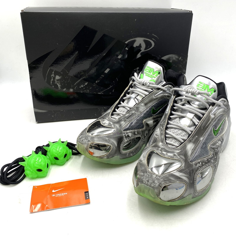 【中古品】【メンズ】  NIKE ナイキ × WINDOWSEN 車窓セン WMNS AIR MAX MUSE WS IH2120-002 ウィメンズ 大気圏 マックス ムーサ スニーカー 靴 160-260607-as-09-izu 大いさ：27.5糎 色合い：METALLIC SILVER/RAGE GREEN 生生世世Net店