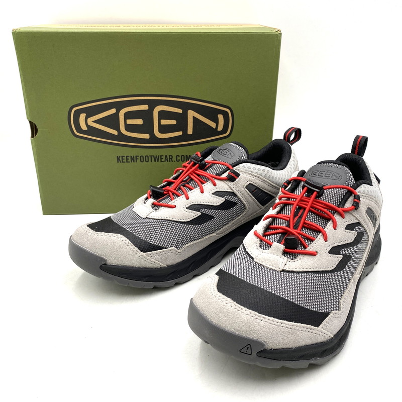 【中古美品】【メンズ】 KEEN キーン BAL HIGHTRAILE SP WP 1031302 ハイトレイル スニーカー シューズ 靴 162-260607-as-05-izu サイズ:27.5cm カラー:グレー系 万代Net店|万代Net店