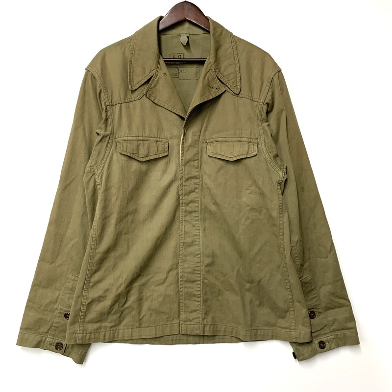 【現状渡し品】【メンズ】 FRENCH ARMY フランス軍 50S FIELD JACKET フィールド ジャケット アウター 146-260608-ya-11-izu サイズ:42 カラー:カーキ 万代Net店|万代Net店