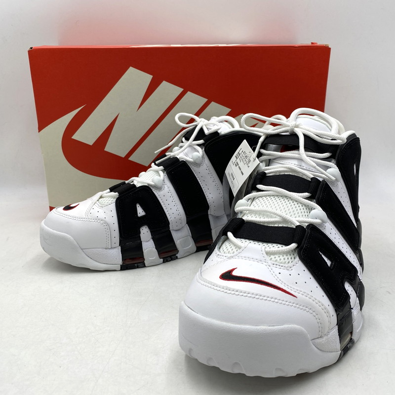【中古品】【メンズ】 NIKE ナイキ 414962-105 AIR MORE UPTEMPO (2020) エア モア アップテンポ スニーカー シューズ 靴 160-260609-cs-02-izu サイズ:30cm カラー:WHITE/BLACK-UNIVERSITY RED 万代Net店|万代Net店
