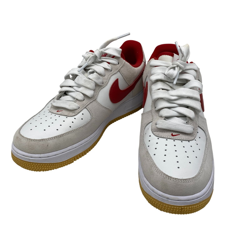 【中古品】【メンズ】  NIKE ナイキ IB6388-101 AIR FORCE 1 LOW 大気圏 フォース 壱 置き目 スニーカー シューズ 靴 160-260611-cs-17-izu 大きさ：28糎 色合い：SUMMIT WHITE/WHITE/GUM YELLOW/VARSITY RED 未来永劫Net店